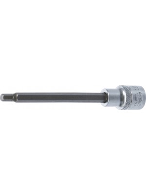 BGS 4271 Bit-Einsatz | Länge 140 mm | Antrieb Innenvierkant 12,5 mm (1/2"") | Innensechskant 6 mm
