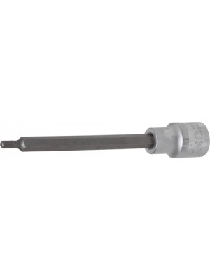 BGS 4330 Bit-Einsatz | Länge 140 mm | Antrieb Innenvierkant 12,5 mm (1/2"") | Innenvielzahn (für XZN) M5