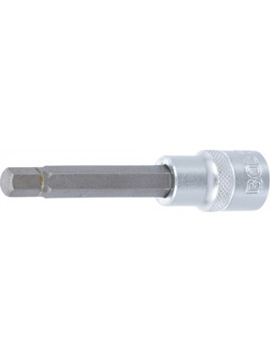 BGS 4268 Bit-Einsatz | Länge 100 mm | Antrieb Innenvierkant 12,5 mm (1/2"") | Innensechskant 9 mm