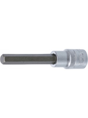BGS 4264 Bit-Einsatz | Länge 100 mm | Antrieb Innenvierkant 12,5 mm (1/2"") | Innensechskant 10 mm