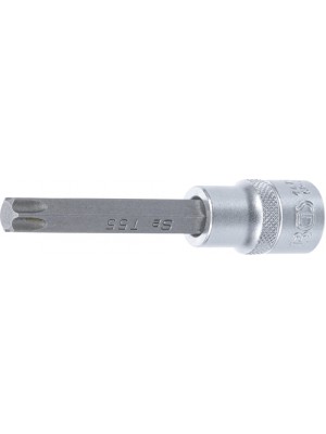 BGS 4475 Bit-Einsatz | Länge 100 mm | Antrieb Innenvierkant 12,5 mm (1/2"") | T-Profil (für Torx) T55