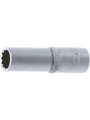 BGS 10664 Steckschlüssel-Einsatz Zwölfkant, tief | Antrieb Innenvierkant 12,5 mm (1/2"") | SW 14 mm