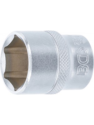 BGS 2924 Steckschlüssel-Einsatz Sechskant | Antrieb Innenvierkant 12,5 mm (1/2"") | SW 24 mm