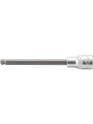 BGS 4258-8 Bit-Einsatz | Länge 140 mm | Antrieb Innenvierkant 12,5 mm (1/2"") | Innensechskant mit Kugelkopf 8 mm