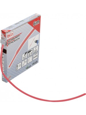 BGS 6848-1 Schrumpfschlauch-Box | rot | Ø 5 mm | 6 m