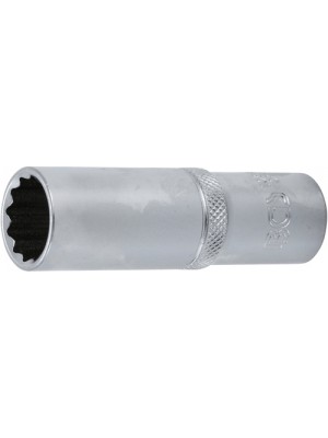 BGS 10684 Steckschlüssel-Einsatz Zwölfkant, tief | Antrieb Innenvierkant 12,5 mm (1/2"") | SW 17 mm