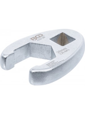 BGS 1757-26 Hahnenfußschlüssel | Antrieb Innenvierkant 12,5 mm (1/2"") | SW 26 mm