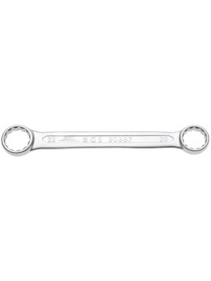 BGS 30337 Doppel-Ringschlüssel | extra flach | SW 20 x 22 mm