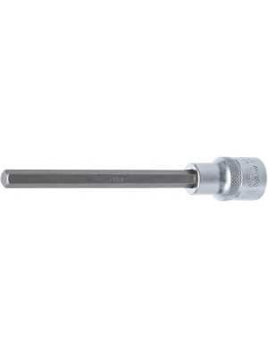 BGS 4272 Bit-Einsatz | Länge 140 mm | Antrieb Innenvierkant 12,5 mm (1/2"") | Innensechskant 8 mm