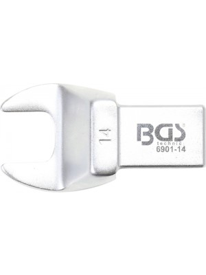 BGS 6901-14 Einsteck-Maulschlüssel | 14 mm | Aufnahme 14 x 18 mm