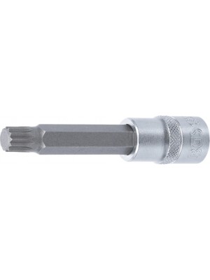 BGS 4363 Bit-Einsatz | Länge 100 mm | Antrieb Innenvierkant 12,5 mm (1/2"") | Innenvielzahn (für XZN) M12