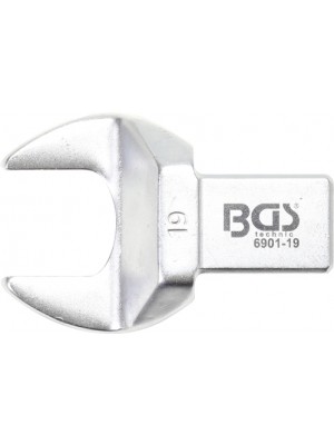 BGS 6901-19 Einsteck-Maulschlüssel | 19 mm | Aufnahme 14 x 18 mm