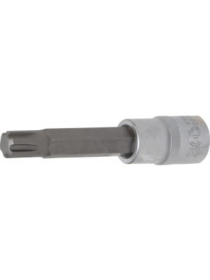 BGS 4166 Bit-Einsatz | Länge 100 mm | Antrieb Innenvierkant 12,5 mm (1/2"") | Keil-Profil (für RIBE) M12
