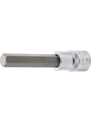 BGS 4265 Bit-Einsatz | Länge 100 mm | Antrieb Innenvierkant 12,5 mm (1/2"") | Innensechskant 12 mm