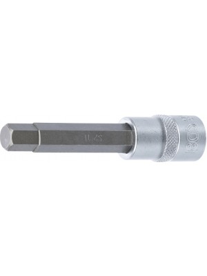 BGS 4266 Bit-Einsatz | Länge 100 mm | Antrieb Innenvierkant 12,5 mm (1/2"") | Innensechskant 11 mm