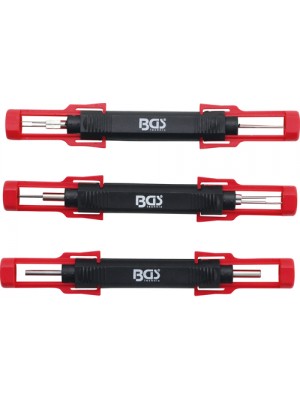 BGS 9807 Kabel-Entriegelungswerkzeug-Satz | universal | 3-tlg.