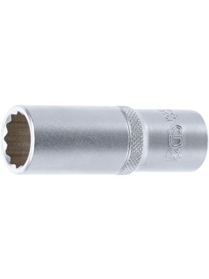 BGS 10685 Steckschlüssel-Einsatz Zwölfkant, tief | Antrieb Innenvierkant 12,5 mm (1/2"") | SW 18 mm