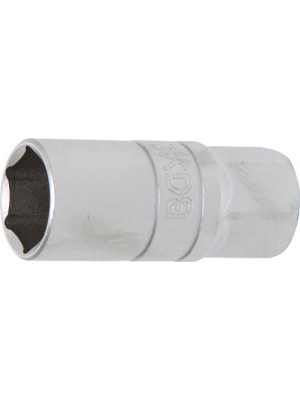 BGS 2470 Zündkerzen-Einsatz Sechskant | Antrieb Innenvierkant 12,5 mm (1/2"") | SW 21 mm