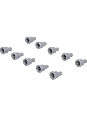 BGS 50408 Bit-Satz mit Tiefenstopp | für Gipskartonplatten | Antrieb Außensechskant 6,3 mm (1/4"") | Kreuzschlitz PH2 | 10-tlg.