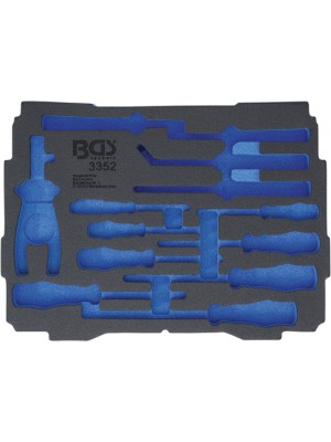 BGS 3352-1 Schaumeinlage für Art. BOXSYS1 & 2 | leer | für Art. 3352