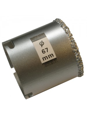 BGS 3913 Bohrkrone für Fliesenlochbohrer | Ø 67 mm