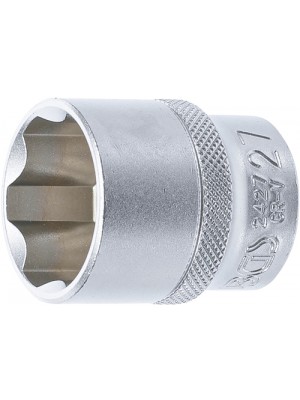 BGS 2427 Steckschlüssel-Einsatz Super Lock | Antrieb Innenvierkant 12,5 mm (1/2"") | SW 27 mm