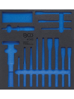 BGS 4045-1 Werkstattwageneinlage 2/3 | leer | für Art. 4045