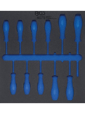 BGS 4079-1 Werkstattwageneinlage 2/3 | leer | für Art. 4079