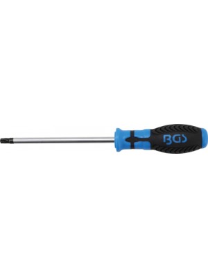 BGS 7849-T40 Schraubendreher | T-Profil (für Torx) mit Bohrung T40 | Klingenlänge 150 mm
