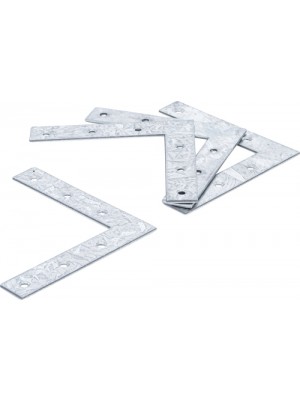 BGS 80923 L-Winkel | 100 x 100 x 15 mm | 4-tlg.
