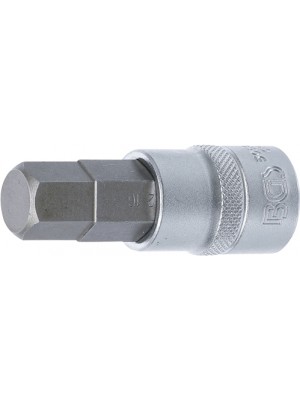 BGS 5052-16 Bit-Einsatz | Antrieb Innenvierkant 12,5 mm (1/2"") | Innensechskant 16 mm
