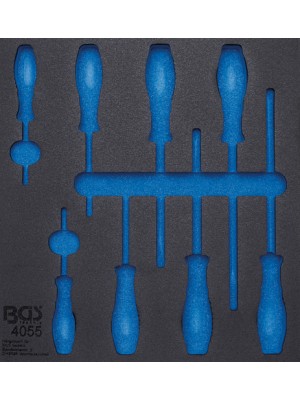 BGS 4055-1 Werkstattwageneinlage 2/3 | leer | für Art. 4055