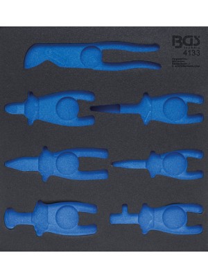 BGS 4133-1 Werkstattwageneinlage 2/3 | leer | für Art. 4133