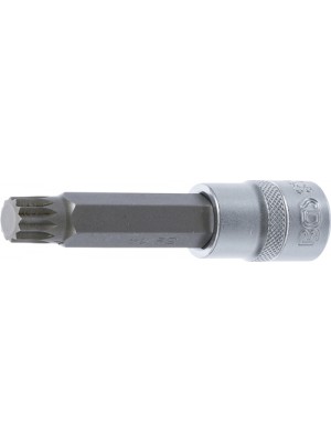 BGS 4364 Bit-Einsatz | Länge 100 mm | Antrieb Innenvierkant 12,5 mm (1/2"") | Innenvielzahn (für XZN) M14