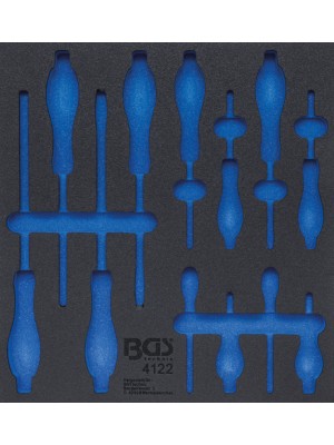 BGS 4122-1 Werkstattwageneinlage 2/3 | leer | für Art. 4122