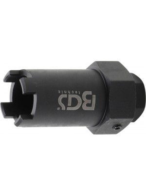 BGS 67210-1 Spezial-Einsatz für Düsenstock | Antrieb Außensechskant 32 mm | für Mercedes-Benz, Neoplan, Setra