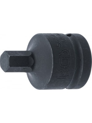 BGS 5054-12 Kraft-Bit-Einsatz | Länge 55 mm | Antrieb Innenvierkant 20 mm (3/4"") | Innensechskant 12 mm