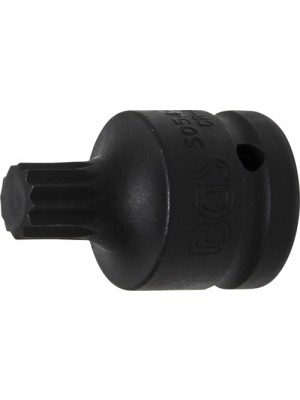 BGS 5054-M16 Kraft-Bit-Einsatz | Länge 55 mm | Antrieb Innenvierkant 20 mm (3/4"") | Innenvielzahn (für XZN) M16