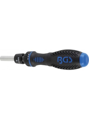 BGS 9150 Ratschen-Drehgriff für Bits, umschaltbar | Abtrieb Innensechskant 6,3 mm (1/4"")