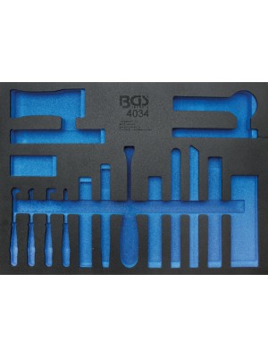 BGS 4034-1 Werkstattwageneinlage 3/3 | leer | für Art. 4034
