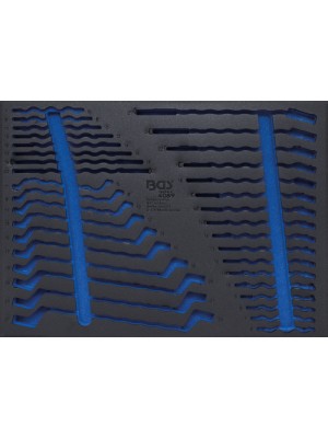 BGS 4089-1 Werkstattwageneinlage 3/3 | leer | für Art. 4089