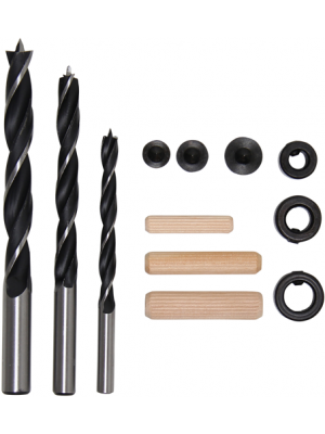 BGS 50405 Holzdübel-Bohrer-Satz | 6 - 10 mm | 43-tlg.