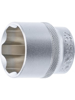 BGS 2432 Steckschlüssel-Einsatz Super Lock | Antrieb Innenvierkant 12,5 mm (1/2"") | SW 32 mm
