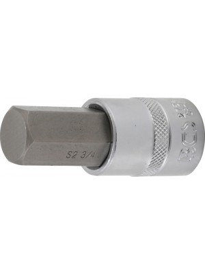 BGS 2754 Bit-Einsatz | Länge 70 mm | Antrieb Innenvierkant 12,5 mm (1/2"") | Innensechskant 3/4""