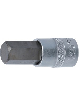 BGS 5052-19 Bit-Einsatz | Antrieb Innenvierkant 12,5 mm (1/2"") | Innensechskant 19 mm