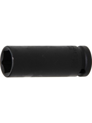 BGS 7219 Kraft-Steckschlüssel-Einsatz Sechskant, tief | Antrieb Innenvierkant 12,5 mm (1/2"") | SW 19 mm