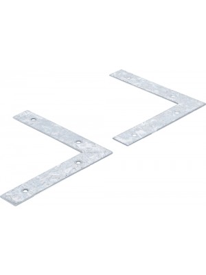 BGS 80925 L-Winkel | 150 x 150 x 25 mm | 2-tlg.