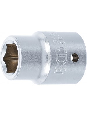 BGS 3419 Steckschlüssel-Einsatz Sechskant | Antrieb Innenvierkant 20 mm (3/4"") | SW 19 mm