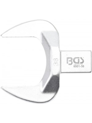 BGS 6901-38 Einsteck-Maulschlüssel | 38 mm | Aufnahme 14 x 18 mm