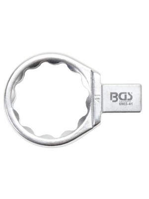 BGS 6903-41 Einsteck-Ringschlüssel | 41 mm | Aufnahme 14 x 18 mm